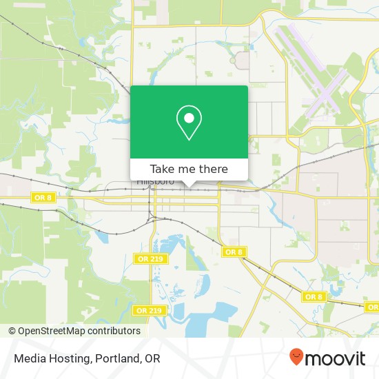 Media Hosting map