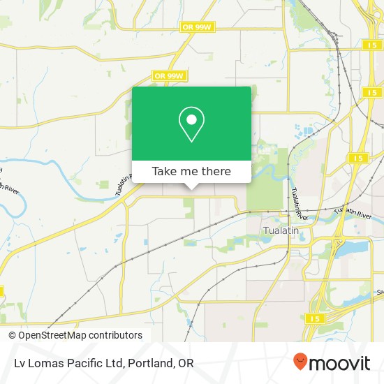 Lv Lomas Pacific Ltd map
