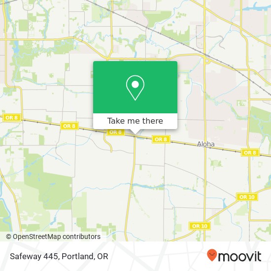 Mapa de Safeway 445