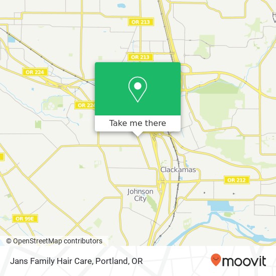 Jans Family Hair Care map