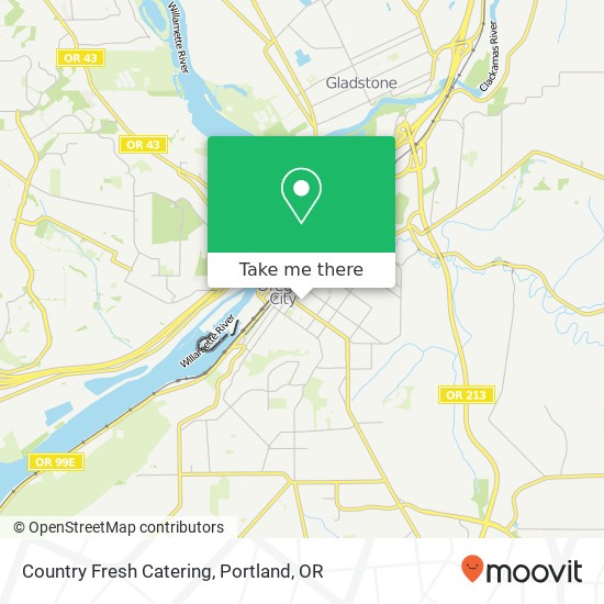 Mapa de Country Fresh Catering