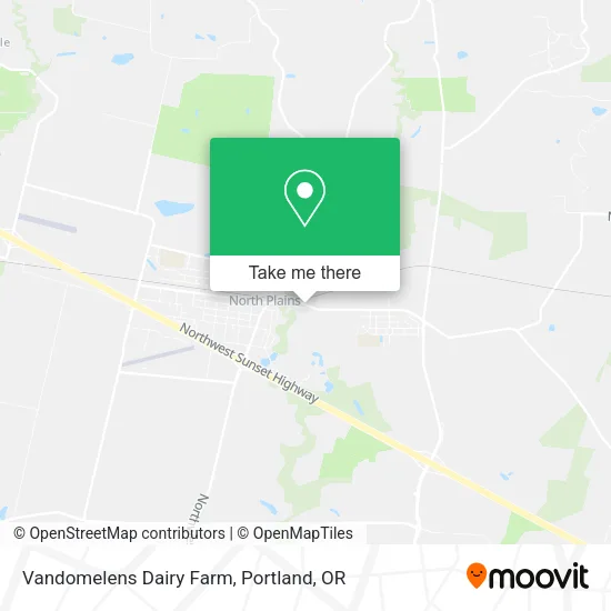 Vandomelens Dairy Farm map