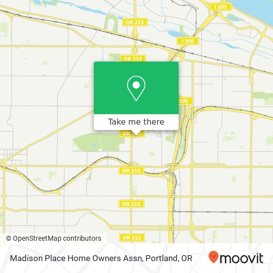 Mapa de Madison Place Home Owners Assn