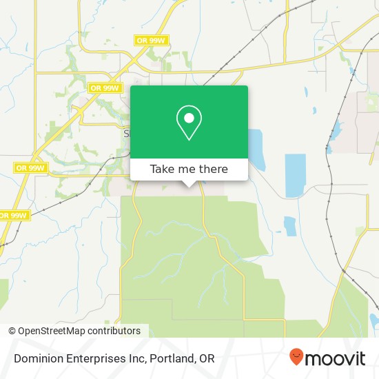 Dominion Enterprises Inc map