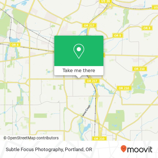 Subtle Focus Photography map