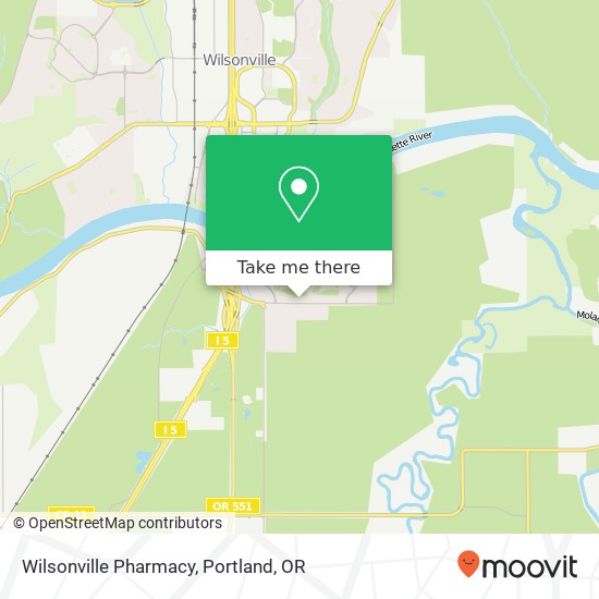 Wilsonville Pharmacy map