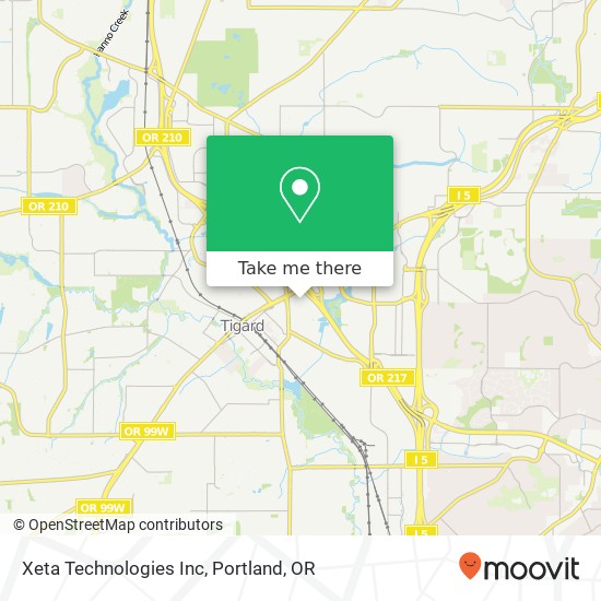 Xeta Technologies Inc map