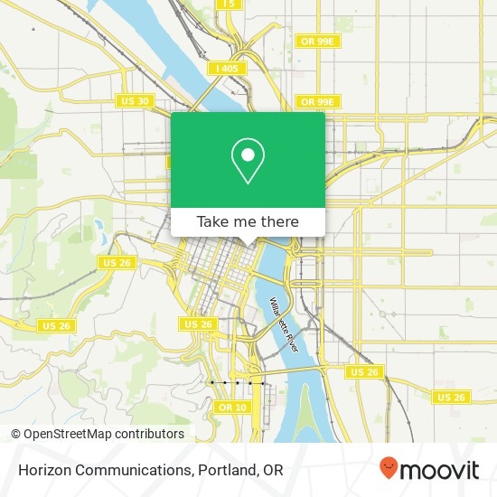 Horizon Communications map