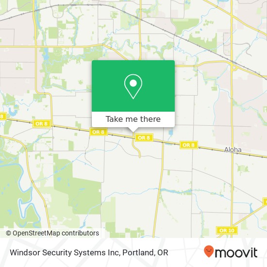 Windsor Security Systems Inc map