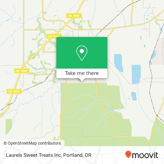 Laurels Sweet Treats Inc map