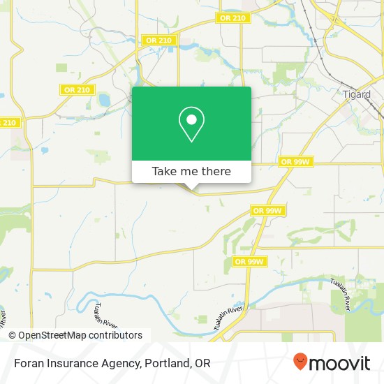 Mapa de Foran Insurance Agency