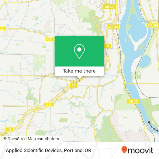 Applied Scientific Devices map