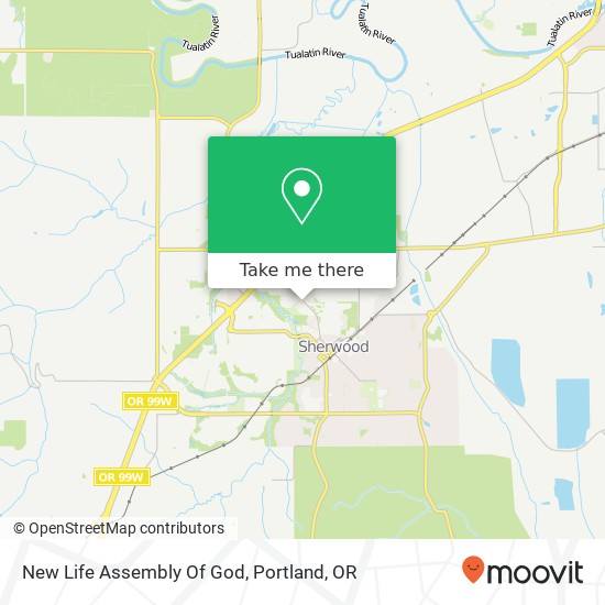 Mapa de New Life Assembly Of God