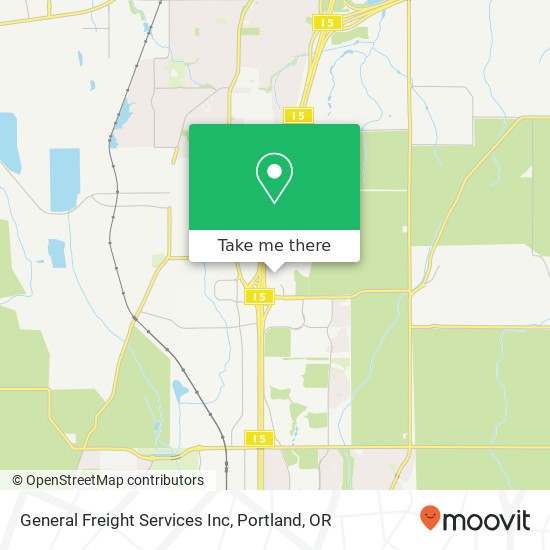 General Freight Services Inc map