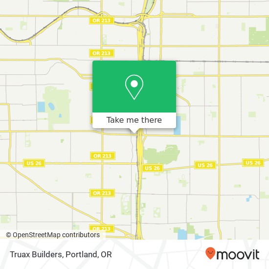 Truax Builders map