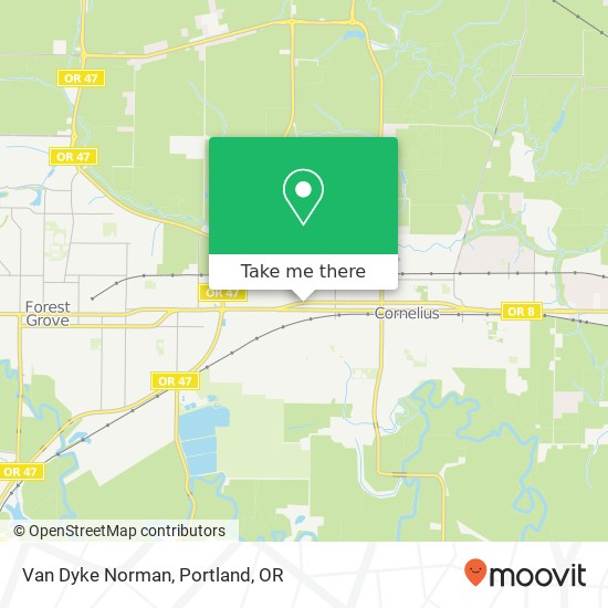 Mapa de Van Dyke Norman
