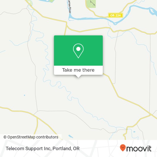 Telecom Support Inc map