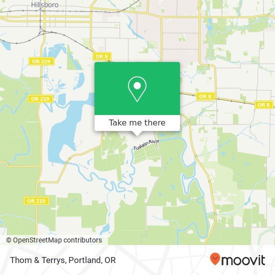Mapa de Thom & Terrys