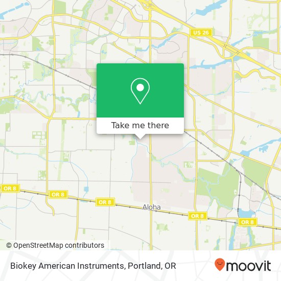 Mapa de Biokey American Instruments