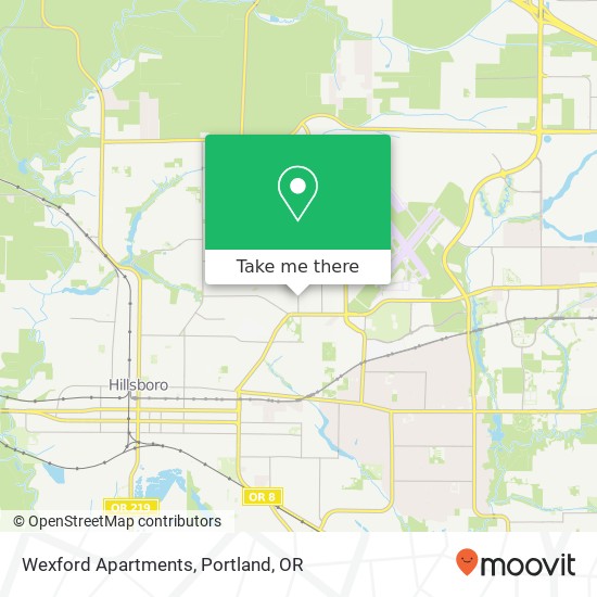 Wexford Apartments map