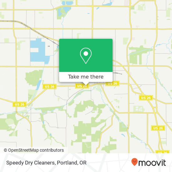 Mapa de Speedy Dry Cleaners