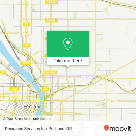 Decisions Services Inc map