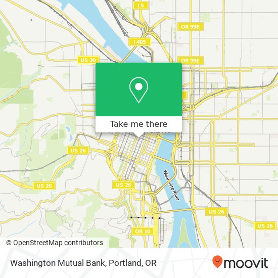 Washington Mutual Bank map