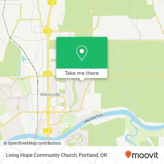 Living Hope Community Church map