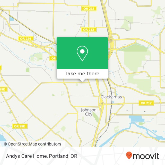 Andys Care Home map
