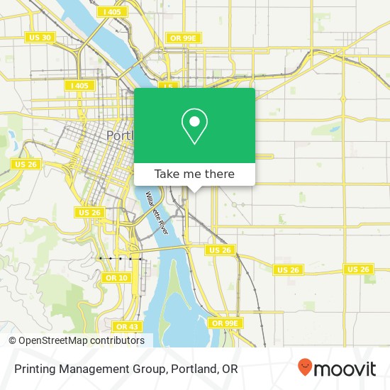 Printing Management Group map