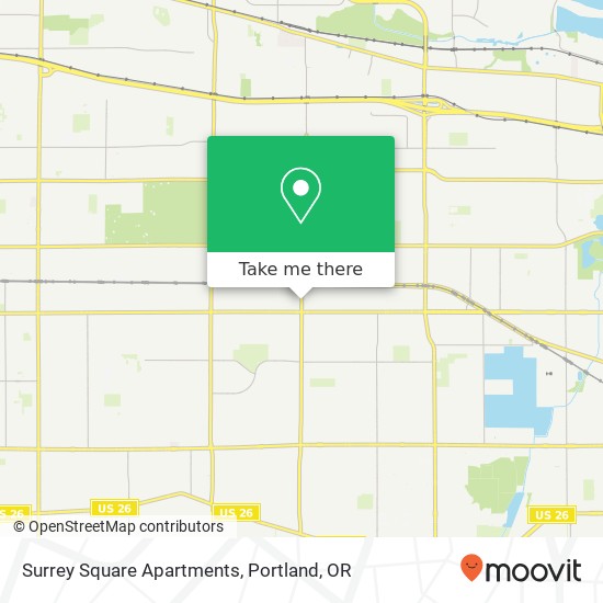 Surrey Square Apartments map