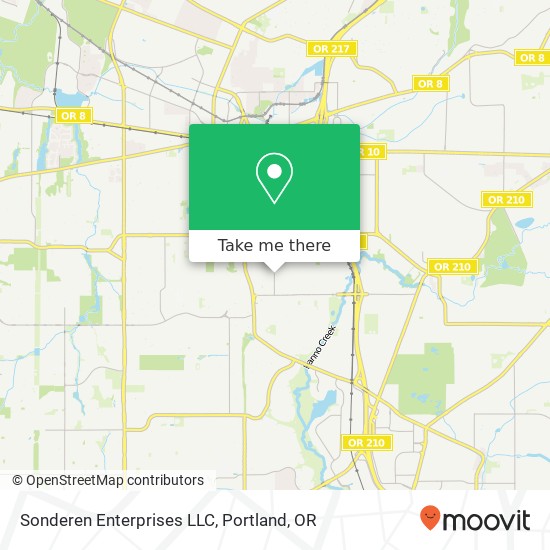 Sonderen Enterprises LLC map
