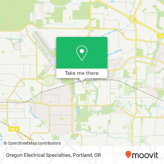 Mapa de Oregon Electrical Specialties