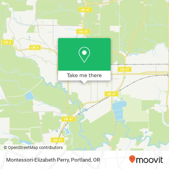 Montessori-Elizabeth Perry map