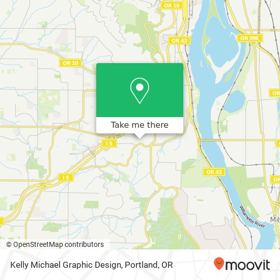 Kelly Michael Graphic Design map
