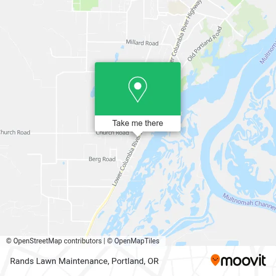 Rands Lawn Maintenance map