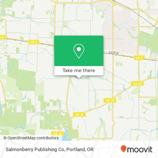 Mapa de Salmonberry Publishing Co