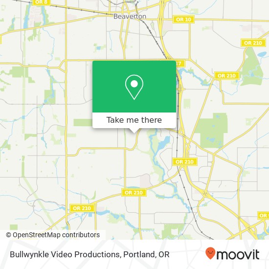 Bullwynkle Video Productions map