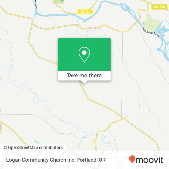 Mapa de Logan Community Church Inc