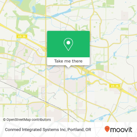 Conmed Integrated Systems Inc map