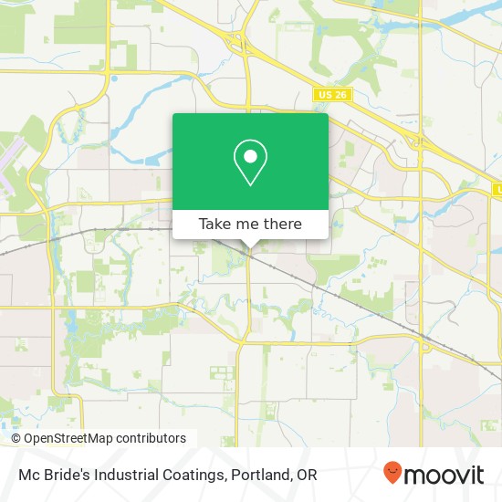 Mc Bride's Industrial Coatings map