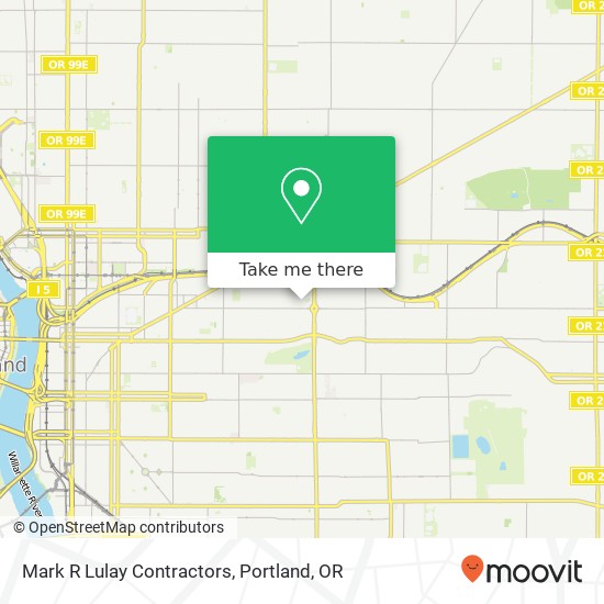 Mark R Lulay Contractors map