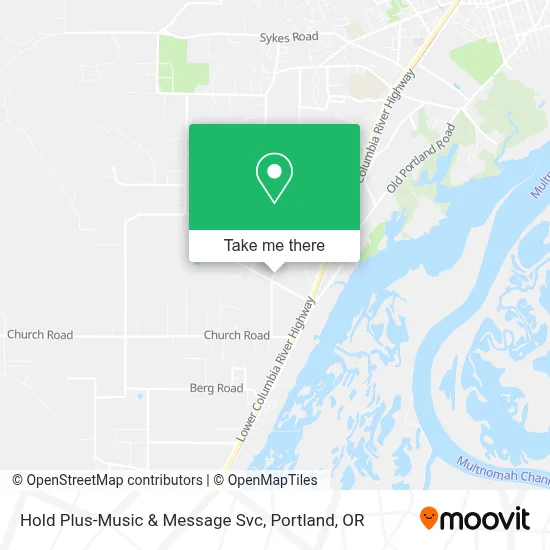 Hold Plus-Music & Message Svc map