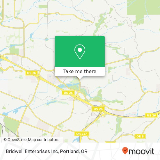 Mapa de Bridwell Enterprises Inc