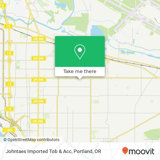 Mapa de Johntaes Imported Tob & Acc