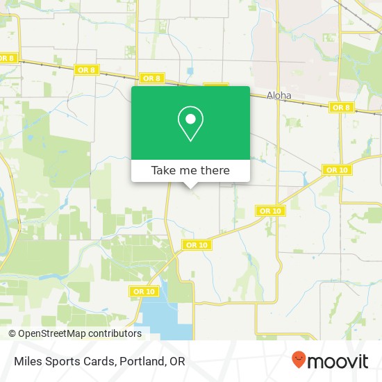 Miles Sports Cards map