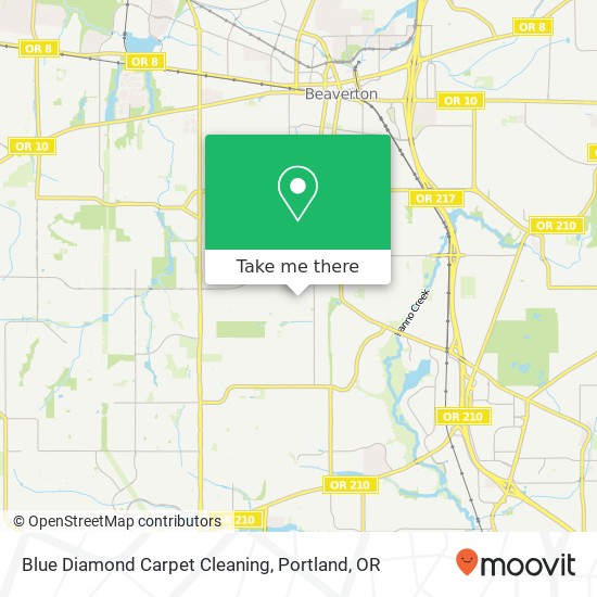 Mapa de Blue Diamond Carpet Cleaning