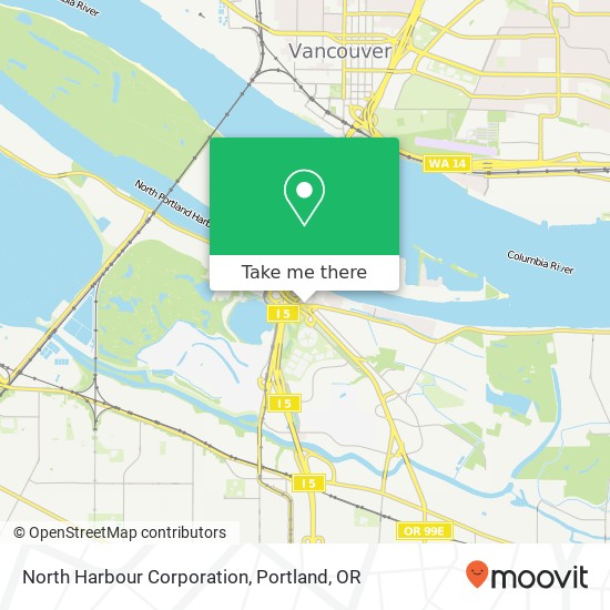 Mapa de North Harbour Corporation