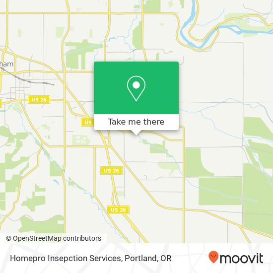 Homepro Insepction Services map