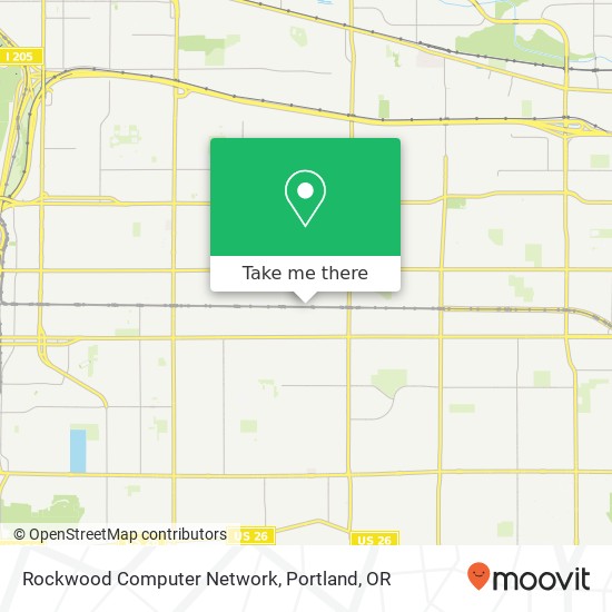 Mapa de Rockwood Computer Network